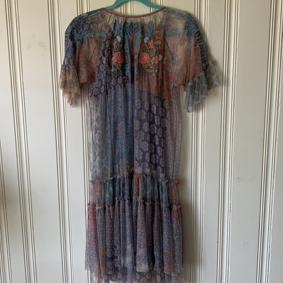 Johnny Was Dani Mesh (Slip) Dress Size XS NWT - Picture 7 of 13
